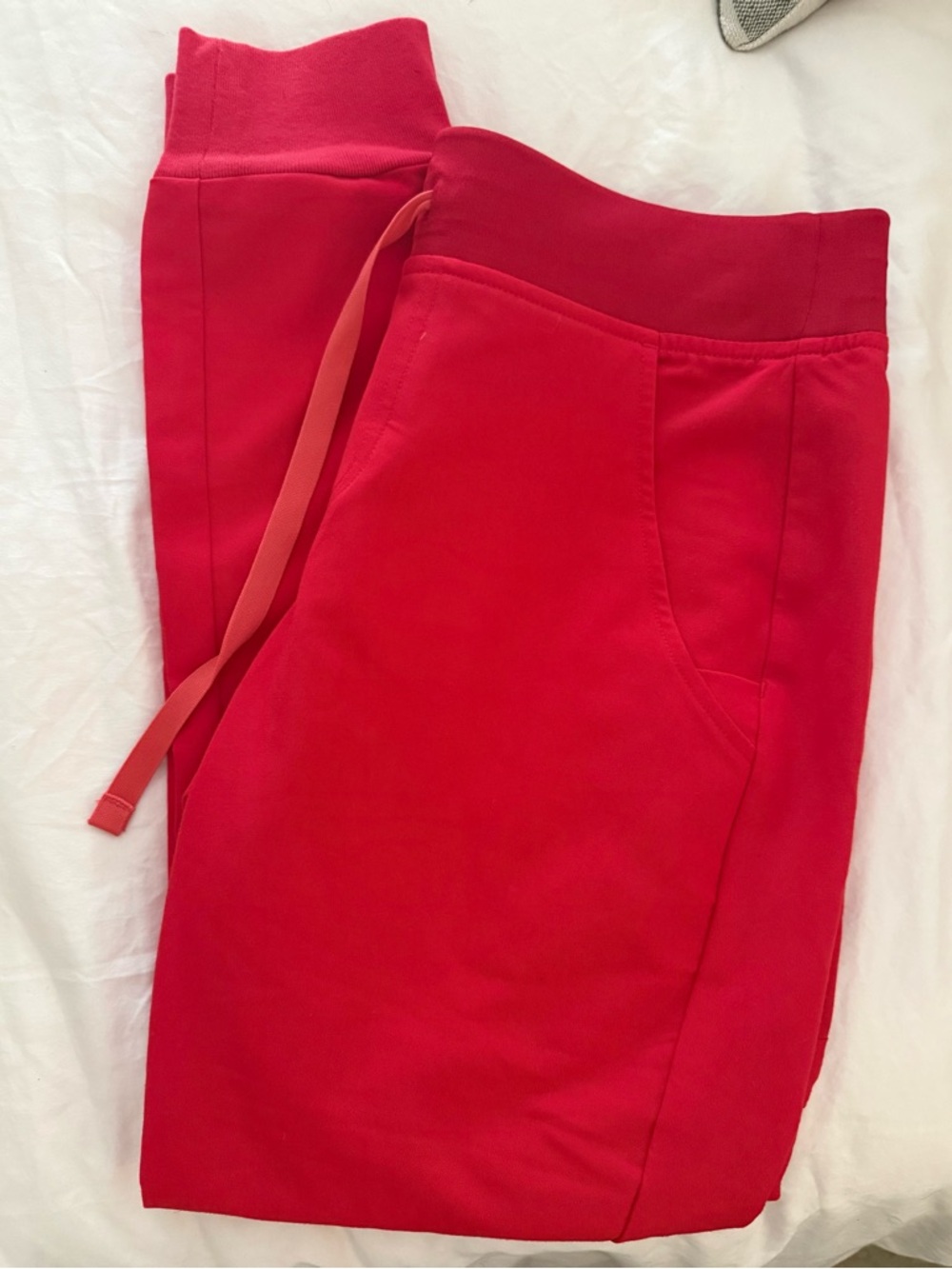 Figs Women's Red Track Pants Joggers